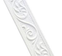 Tolospace 3D Foam Wall Trim Line Self Adhesive Skirting Border Sticky Decorative Edging Baseboard Lines for Living Room Home Decoration, 230 x 5 x 0.4 Cm