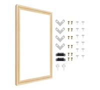 Tolospace Wood Canvas Stretcher Bars 35cm x 55cm Wooden Art Frames Sturdy Stretcher Frames for Oil Paintings, Paint by Numbers & Posters