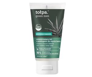 Tolpa Green Men Face Cleansing Gel Scrub 150ml - Gentle Exfoliating Care