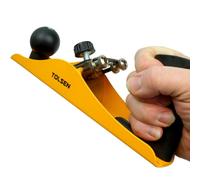Tolsen Wood Plane 235mm, Adjustable Hand Planer and Door Planer