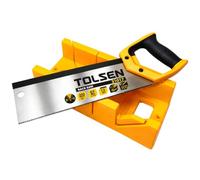 Tolsen Mitre Box & Fine Tenon Saw 300mm 12"