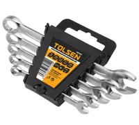 Tolsen Tools 5Pcs Combination Spanners Set 8mm - 19mm
