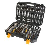 Tolsen Tools Socket Set 1/4" 4-14mm -1/2" 10-32mm-3/8 10-19mm 175Pc Industrial