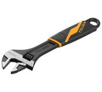 Tolsen Tools Wrench Adjustable Pvc Grip 300mm Black Finish Industrial