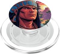 Toltec Warrior PopSockets PopGrip for MagSafe