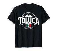 Toluca México City Mexico Pride Graphic Value Graphic T-Shirt, Men, Black, L