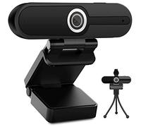 ToLuLu Webcam 4K 1080P with Microphone - 8 Megapixel USB Computer Web Camera Privacy Shutter and Tripod Pro Streaming PC Mac Desktop Laptop for Video Calling Recording Conference Zoom Skype YouTube