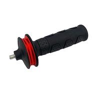 Tolxh #M8 Angle Grinder Handle Metal Anti-vibration Function 8mm Black Quality Durable New Replacement Part