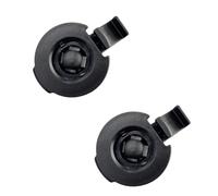 Tolxh Pack of 2#2557LMT Plastic Car Mount Holder Clip pc 2497 1 2457LMT Quality Durable New Replacement Parts for Garmin Nuvi GPS
