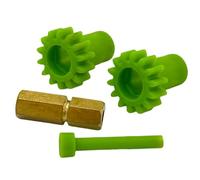 Tolxh Pasta Cutter Attachment Repair DIY Shaft & Gears Quality Durable New Replacement Parts For KitchenAid