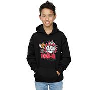 Tom and Jerry Boys Tomic Energy Hoodie 7-8 Years Black