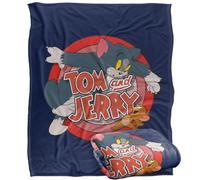 Tom And Jerry Cat Mouse Silky Touch Super Soft Throw Blanket 152 X 127 Cm