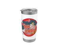 Tom and Jerry Cat & Mouse Stainless Steel Insulated Tumbler