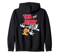 Tom and Jerry Chase Me Zip Hoodie