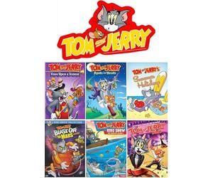 Tom and Jerry Collection Volume # 3: Blast off Mars/ Hijinks & Shrieks/ Summer Holidays/ Once Upon a Tomcat/ Kids Show Season 1/ Tom & Jerry Tales Volume 6 [DVD, 6-Pack] Region 1