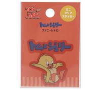 Tom and Jerry [Die Cut Sticker] Mini Clear Sticker / Funny Retro AH Warner Bros