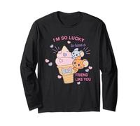 Tom and Jerry Gokko Ice Cream Friends Long Sleeve T-Shirt