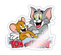 Tom and Jerry Happy Friends Sticker Size S (10 x 10 cm)