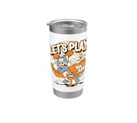 Tom and Jerry Let's Play Stainless Steel Insulated Tumbler