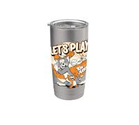 Tom and Jerry Let's Play Stainless Steel Insulated Tumbler