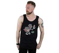 Tom and Jerry Men's Egg Hunt Vest Black Medium