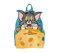 Tom and Jerry Plush Pop-Up Mini Backpack- unisex- LOUNGEFLY- School Bags- Multicolor- ONE SIZE- Kids ONE SIZE