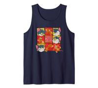 Tom and Jerry Squares Tank Top