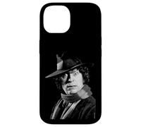 Tom Baker Doctor Who Black & White Portrait By Allan Ballard Case for iPhone 14
