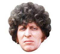 Tom Baker Doctor Who Card Fancy Dress Mask (The Fourth Doctor)