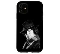 Tom Baker Doctor Who Stare Black & White By Allan Ballard Case for iPhone 11