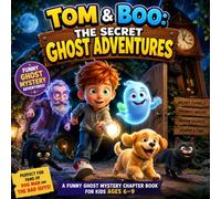 Tom & Boo - The Secret Ghost Adventures: A Funny Ghost Mystery Chapter Book for Kids Ages 6-9 | Magical Adventures, Friendship, Mystery, Humor & Hidden Secrets