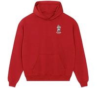 Tom Brady Badge Men's Hoodie - Red / 3XL