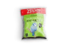 Tom Chambers Fabulous Fat Balls for Wild Birds, Pack of 25 + 25% Extra Free
