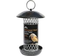 Tom Chambers Hammered Steel Suet Bird Feeder