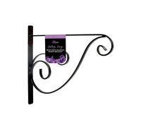 Tom Chambers Heavy Duty Hanging Basket Bracket 35cm - Cottage Forge in Black Tom Chambers Black