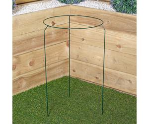 Tom Chambers Urban Metal Herbaceous Garden Plant Support Ring Large 40cm x 60cm