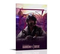 Tom Clancy’s Rainbow Six Siege Canvas Wall Art Home Posters Are Suitable for Bedroom Dining Room And Living Room Beautiful Artwork Is A Great Gift for FriendsFrame-style12x18inch(30x45cm)