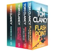 Tom Clancy Series 4 Books Collection Set By Don Bentley, Marc Cameron & Tom Clancy (Flash Point, Red Winter, Without Remorse, Rainbow Six)