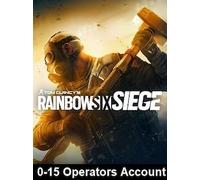 Tom Clancy's Rainbow Six Siege Account with 0-15 Operators (PC) - Ubisoft Connect Account - GLOBAL