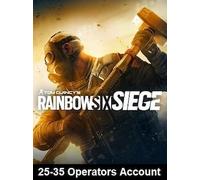 Tom Clancy's Rainbow Six Siege Account with 25-35 Operators (PC) - Ubisoft Connect Account - GLOBAL