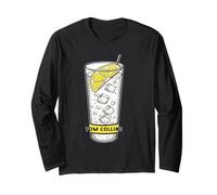 Tom Collins Refreshing Summer Beverage Design Long Sleeve T-Shirt
