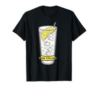 Tom Collins Refreshing Summer Beverage Design T-Shirt