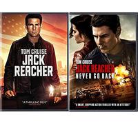 Tom Cruise Jack Reacher Double Feature DVD + Jack Reacher: Never Go Back Movie Bundle