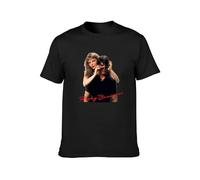 Tom Cruise Risky Business 80S Movie Fan Men's T-Shirt Unisex Black Cotton Print Tee Shirts Black S