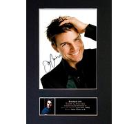 TOM CRUISE Signed Autograph Mounted Photo Reproduction PRINT A4 Rare Perfect Birthday (297 x 210mm) #103 (Mount & Print (Not Framed))