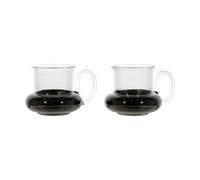 Tom Dixon Bump teacups 2-pack Black