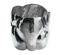 Tom Dixon Cloud vase low Silver