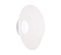 Tom Dixon Melt Surface LED wall lamp Opal-silver