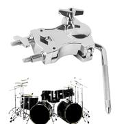 Tom Drum Mount Clamp,Drum Rack Accessories,Zinc Alloy Drum Mount Mount Clamp - Drum Stand, Multifunction Instrument Accessories, 360-Degree Rotating Handle