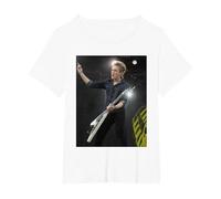 Tom Fletcher McFly Live All About You V Festival 2009 T-Shirt, Women's Plus, White, 3X